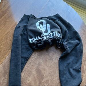 Oklahoma sooners crop sweatshirt 424